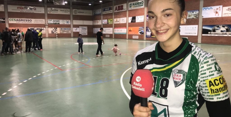 Clara Correro dissabte al carrer Boccaccio | Adrián Arroyo